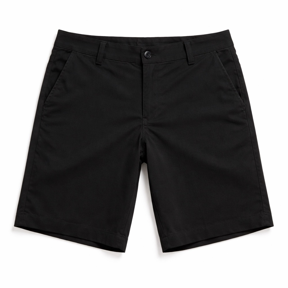 Under Armour Black Flat Front Shorts